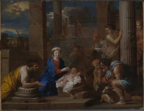 Antiquités - A first thought for Nicolas Loir&#039;s Adoration of the Shepherds at the Louvre