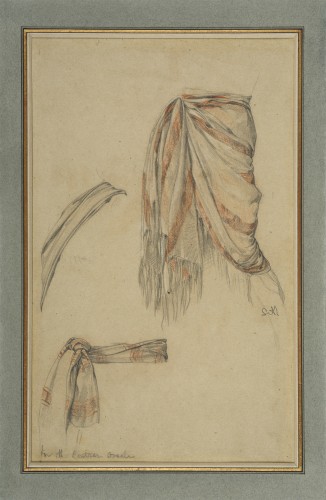 XIXe siècle - Un dessin double-face d'Alma-Tadema, le peintre qui inspira Ridley Scott