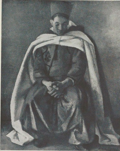 A study for the portrait of a Spahi by Pavel Tchelitchew (1930) - Art Déco