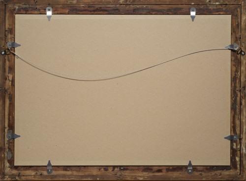 Antiquités - Une Vue du château et de la ville de Pau par le paysagiste anglais William Oliver