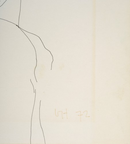 Un portrait de Peter Schlesinger par David Hockney (1972) - Tableaux et dessins Style 