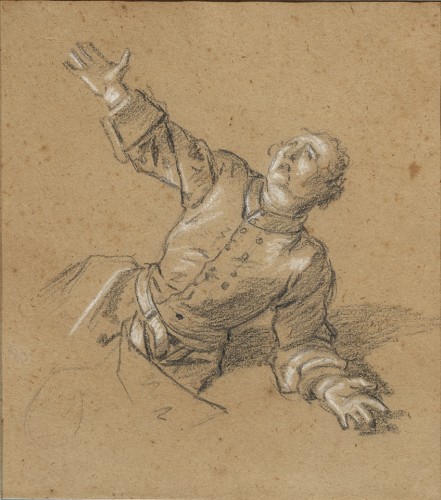 Jean-Marc Nattier (1685 - 1766) - Soldier asking for mercy
