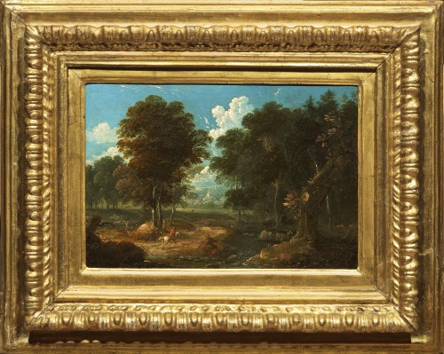 Tableaux et dessins Tableaux XVIIIe siècle - Peter von Bemmel (1685 - 1754) - Chasse à Courre aux environs de Nuremberg