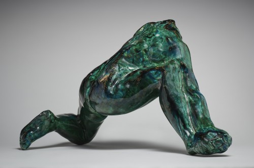 Sculpture  - Iris Messenger of the Gods after Auguste Rodin (1840-1917) by Jean Mayodon