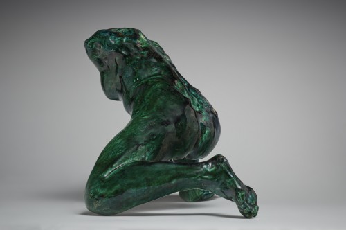 20th century - Iris Messenger of the Gods after Auguste Rodin (1840-1917) by Jean Mayodon