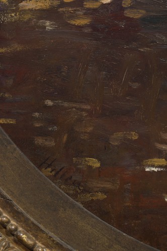 Automne à Versailles, tondo par l'impressioniste Paul Helleu (1859 – 1927) - Stéphane Renard Fine Art