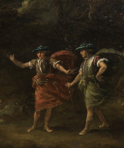 XVIIIe siècle - Macbeth et les trois sorcières - Francesco Zuccarelli (1702 - 1788)