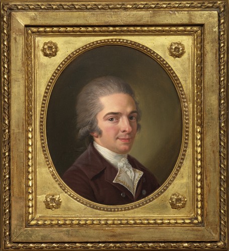 A newly discovered - Portrait of a Young Man by Jean-Baptiste Wicar