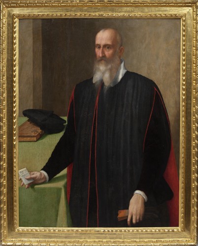 Presumed portrait of Senator Bartolomeo Panciatichi by Santi di Tito  - Paintings & Drawings Style Renaissance