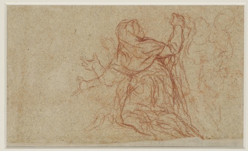 A red chalk study by Baldassare Franceschini, known as Volterrano 1611-1689 - 