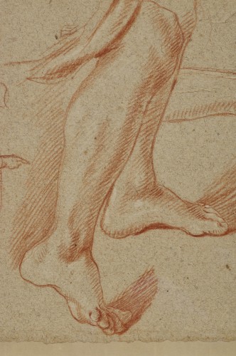 A red chalk study by Baldassare Franceschini, known as Volterrano 1611-1689 - 