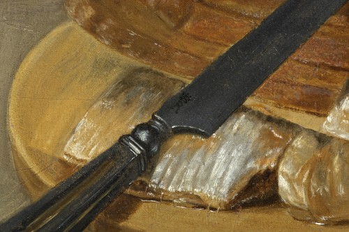 Paintings & Drawings  - Still Life with Herring, a panel by the workshop of Georg Flegel (1566 - 16