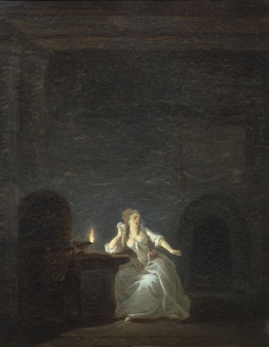 Le supplice de la vestale, tableau lesbien et prémonitoire - Jean-Frédéric Schall (1752-1825)