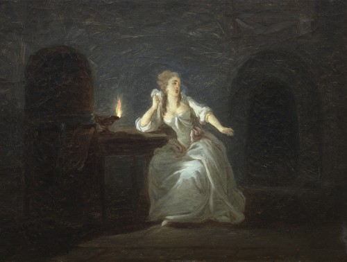Le supplice de la vestale, tableau lesbien et prémonitoire - Jean-Frédéric Schall (1752-1825) - Stéphane Renard Fine Art
