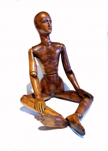 19th century - 19th Century Italian Wood Mannequin