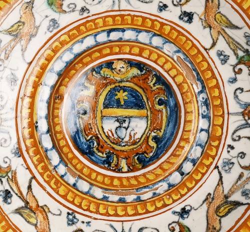 Italian Maiolica Plate, Patanazzi Workshop Urbino end of 16th Century - 