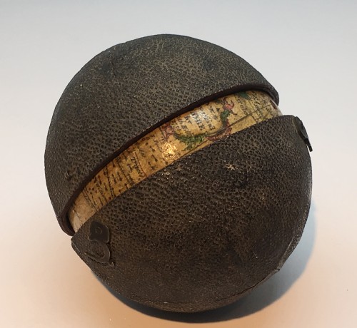 Nathaniel Hill, pocket globe. London 1754 - 