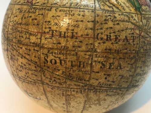  - Globe de poche - Nathaniel Hill, Londres 1754