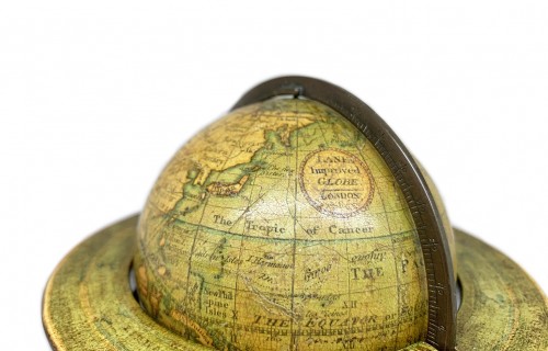 Collectibles  - Pair of Miniature Globes. Lane’s, London post 1833, ante 1858