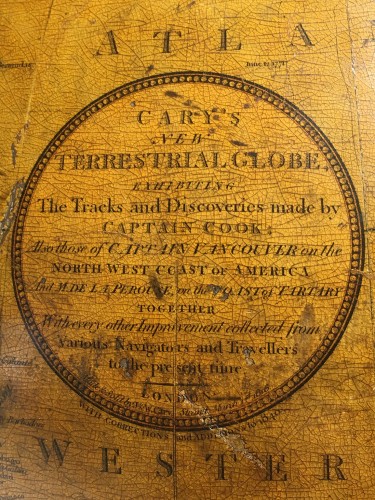 George et John Cary, Globe terrestre Londres, 1840 - Collections Style 