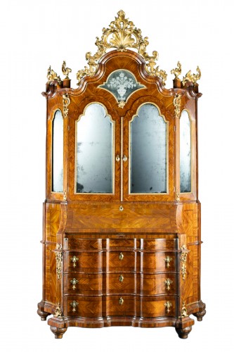 Bureau cabinet, Venise vers le milieu du XVIIIe siècle