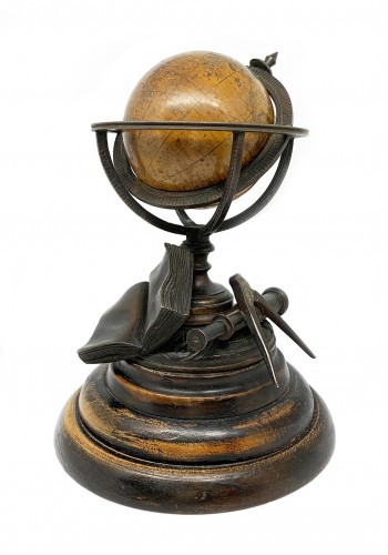 Miniature Terrestrial Globe. Newton &amp; Son London, post 1833, ante 1858 - Collectibles Style 