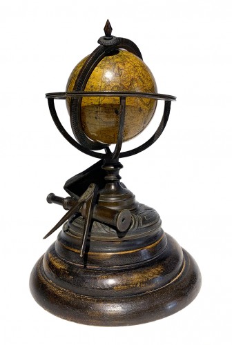 Globe terrestre miniature. Newton & Son, Londres, post 1833, ante 1858 - 