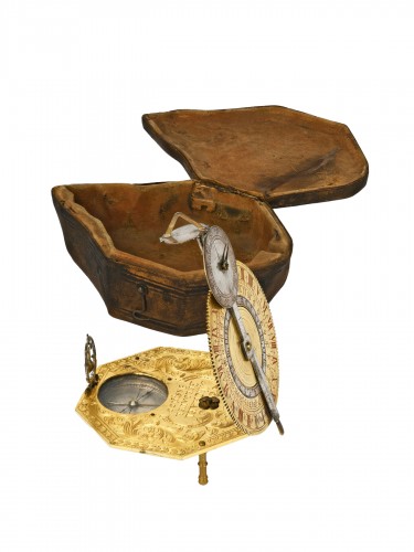 Mechanical equatorial sundial, Johann Michael Bergauer, Ante 1745