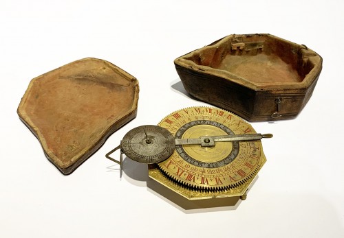 Collectibles  - Mechanical equatorial sundial, Johann Michael Bergauer, Ante 1745