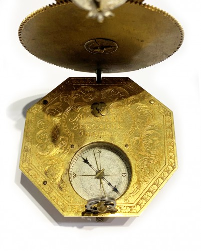 Mechanical equatorial sundial, Johann Michael Bergauer, Ante 1745 - Louis XV