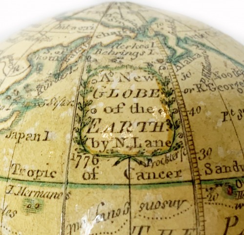 Pocket Globe, Nicholas Lane, London, post 1779 - Collectibles Style 