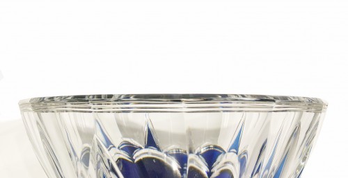 Eliseo Mangili (1890-1977), crystal bowl, Milan, 1935-1949 - 