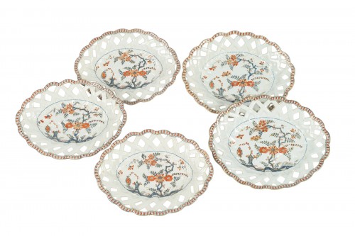 Ancient Maiolica Plates, Pasquale Rubati Milan Circa 1770-1780