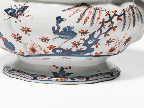 Ancient Italian Maiolica Tureen Milano, 1770 circa - 