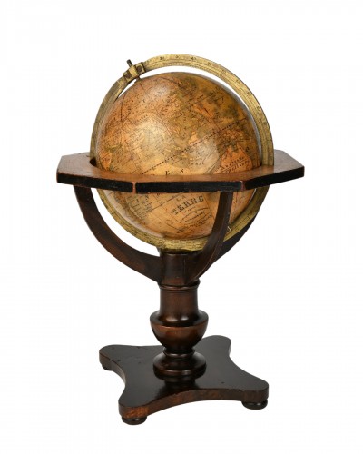 Terrestrial globe. Artistic company C. Abel – Klinger Nuremberg, circa 1860
