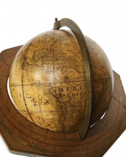  - Terrestrial glob -  Artistic company C. Abel   Klinger Nuremberg circa 1860