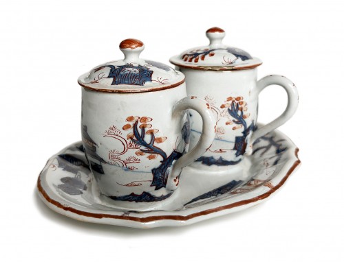 XVIIIe siècle - Moutardier. Manufacture Clerici ou Rubati, Milan vers 1745–1788