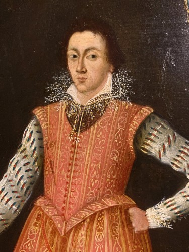 Portait d'un gentilhomme français à Rome, école française, 1605 - Sylvie Lhermite-King