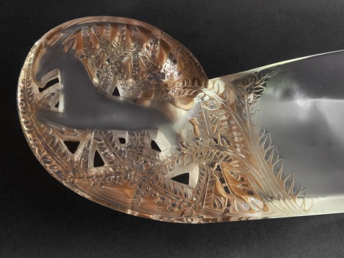 René Lalique - Jardiniere &quot;Saint-Hubert&quot; or &quot;Gazelle&quot; model - 