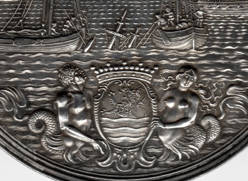 Médaille commémorant le sauvetage d'une précieuse cargaison par Treileben - 1660 - Collections Style 