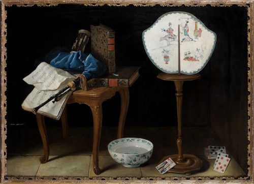 Nature morte en trompe l’œil - Henri-Horace Roland de la Porte (1725-1793)