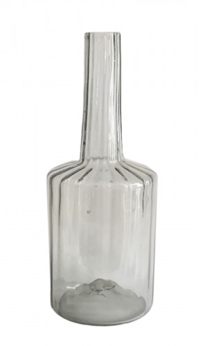 Bouteille en verre dite "Chardin", XVIIIe siècle