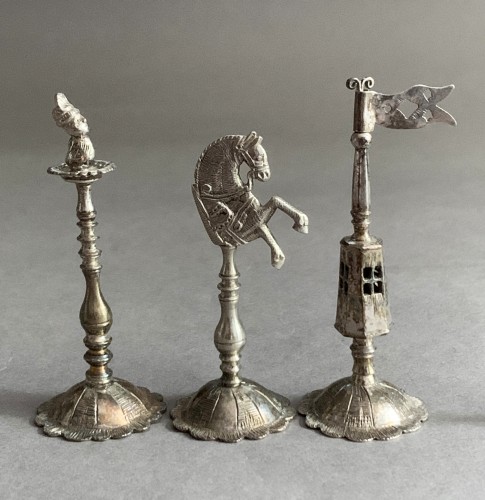 Antique Silver  - A silver and silver-gilt &quot;Selenus&quot; chess set - Königsberg 1781