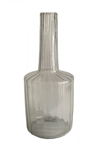 A French 18th century glass bottle called "Chardin"