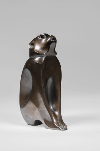 Asian Works of Art  - Japanese bronze by Tsuda EIJU - Monkey