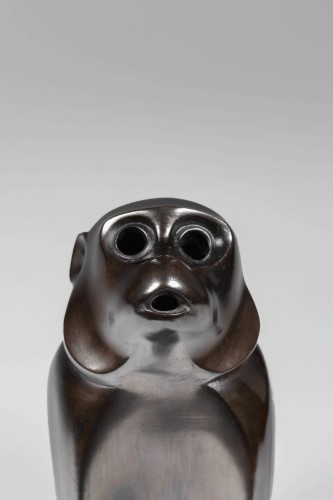 20th century - Japanese bronze by Tsuda EIJU - Monkey