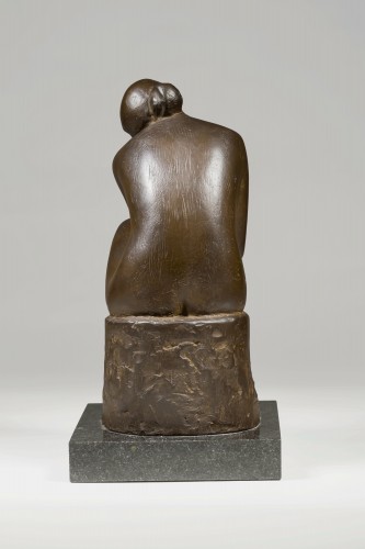 Bronze japonais signé Koji SUMI - «Pensées» - Thienpont Fine Art