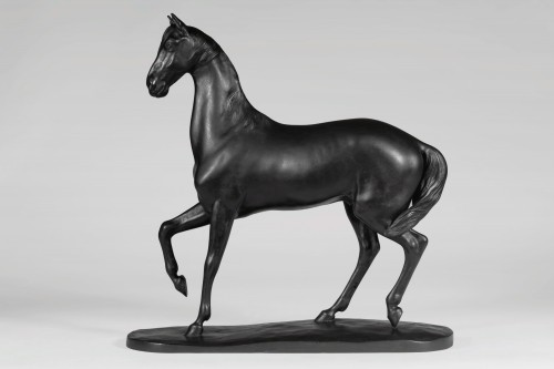 Bronze japonais de Shinkai TAKETARÔ - Cheval - Arts d