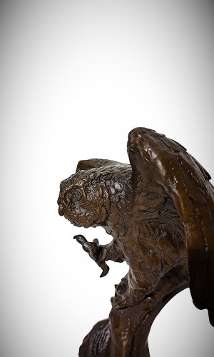  - Owl, Japanese Bronze circa 1930