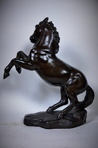 Rearing Horse, Japanese Bronze by Masahiko KATORI - 